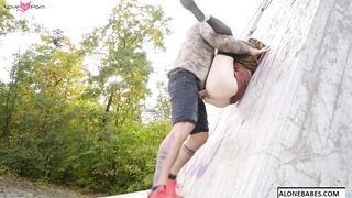 Huge Dick Hitch-Ride - Blonde Teen Sucks & Rides Biggest Dicks In Town