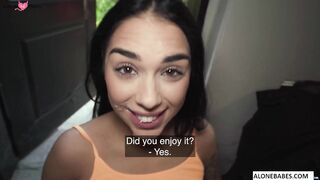 Hot MILF Craves A Huge Load On Her Face - POV Blowjob & Facial