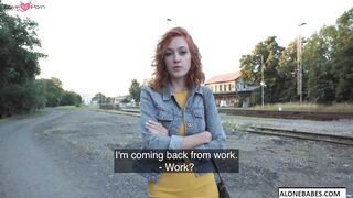 Dirty Talking Walk Home - MILF Teacher Fucks Her Student In Classroom