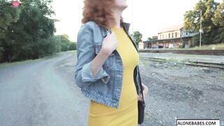 Dirty Talking Walk Home - MILF Teacher Fucks Her Student In Classroom