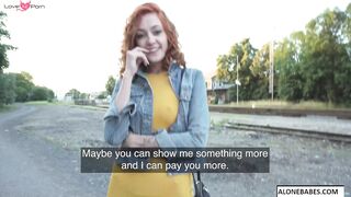 Dirty Talking Walk Home - MILF Teacher Fucks Her Student In Classroom