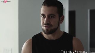 Transgender Babe Casey Kissses Fucks Huge Dick Of Stud Dante Colle