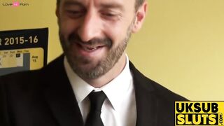 Ass-Fucking Queen Mea Melon Squirts All Over British Stud in Anal Threesome