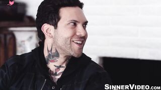 Tattooed Babe Jessa Rhoads Gets Her Panties Ripped Off And Fucked Hard