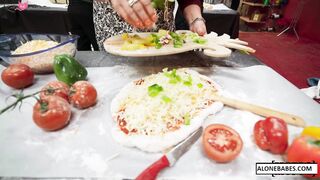 Sexy Chef's Kitchen - Cooking Lesson with Big Boobs & Bouncy Butt