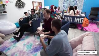 Dorm Room Debauchery Vol #3 - College Girls Get Wild in Dirty Threesome