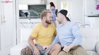 Muscle Studs - Big Dick Riding Action With Muscular Men