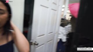 Lewd Laundry - Sexy Maid Fucks Her Way Through Your Clothes