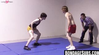 Rough-House Wrestling Action With Hot Twinks - Scene #1