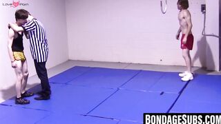 Rough-House Wrestling Action With Hot Twinks - Scene #1