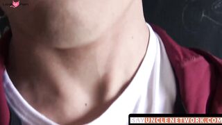 Huge-Dick Latin Stud Barebacks Twink's Ass & Facial Blast