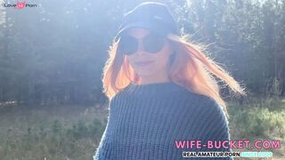 Redheaded Vixen Swallowing Big Dick's Lustful Creampie