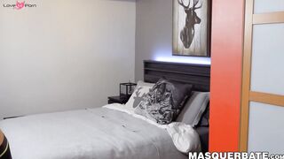 Pillow Strokin' & Fuckin': Porn Star Zac Lemec Fucks His Bed For Your Pleasure
