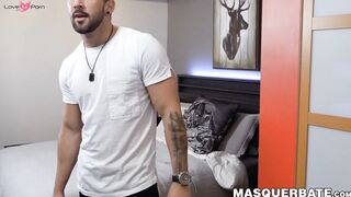Pillow Strokin' & Fuckin': Porn Star Zac Lemec Fucks His Bed For Your Pleasure