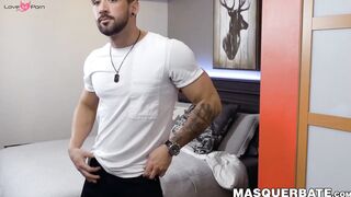Pillow Strokin' & Fuckin': Porn Star Zac Lemec Fucks His Bed For Your Pleasure