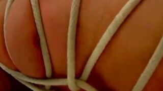 Bondage Babe Struggles And Suffers As Dominatrix Torments Her With Whips