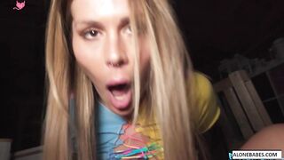 Busty Hottie Goes On A Wild Roadtrip With Big Boobies And Bounce! #BigTits