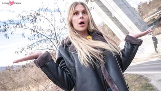 Busty Hottie Goes On A Wild Roadtrip With Big Boobies And Bounce! #BigTits