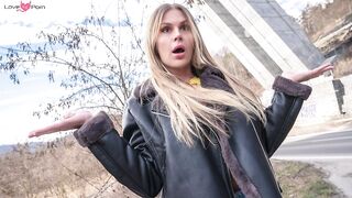 Busty Hottie Goes On A Wild Roadtrip With Big Boobies And Bounce! #BigTits