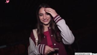 Frenchie Cuties - Candice Luciano Gets Wild With Martin Gun In A French Cafe