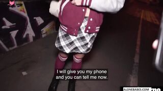Frenchie Cuties - Candice Luciano Gets Wild With Martin Gun In A French Cafe