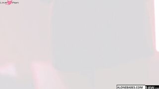Naughty HOTTIE Jerking Off in Public Club Scene