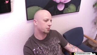 Sexy MILF Gives Her Husband A Surprise With Anal Sex After He Comes Home From Work