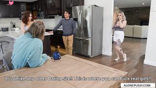 Throated #12 - Three Way Thrill Ride with Mia Lelani & Ava Addams