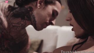 Transgender Babe Jade Venuses Fucks Married Man - POV Creampie