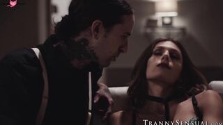 Transgender Babe Jade Venuses Fucks Married Man - POV Creampie