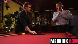 Dirk Caber Fucks Hard On Pool Table With Hunk Conner Patrick