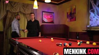 Dirk Caber Fucks Hard On Pool Table With Hunk Conner Patrick