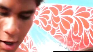 Twink Barebacks Raw in Graffitied Alley
