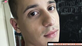 Throated #108-3way Bareback Action With Big Dick Latino Guys! (Say Uncle Network)
