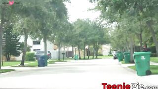 Rough Sex - Passionate Love Making Between Older Man And barely legal Blonde Babe