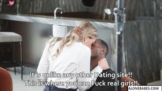 Blondie's BBC Feast - Pornstar Plays Hungry Game