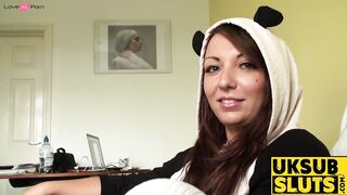 UK Sub Slut Passionate Hardcore Fuck with Daddy Dominance