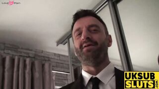 UK Sub Slut Dominated By Boss Lady With Vibrating Dildo