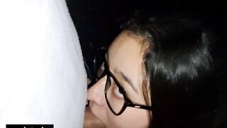 Outdoor Blow Job Adventure with Step-Sibling