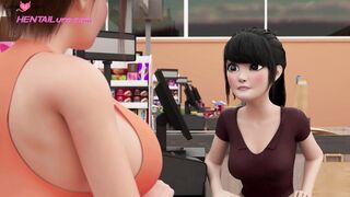 Throated #10 - Threeway Blowjob with Step-Mom & Daughter in HD