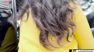 Car Karen Gets Fucked - Hot MILF Rides A Big Dick In Public