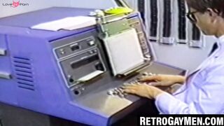 Vintage Gold - Hairy Dudes Flaunting Thick Dick in Old-School Style