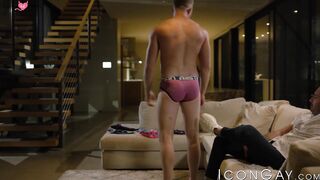 Daddy's Boy Gets A Raw Riding From Handsome Stud - Scene #2