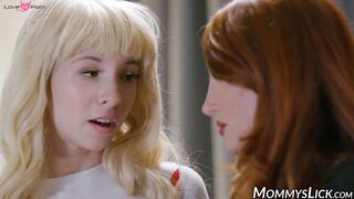 Three's Company - Face Sitters #3 - Throated x2 - Petite Blonde Teen Facesits on Two Guys While They Eat Her Out And Fuck Hardcore! (Kennedy Leigh)