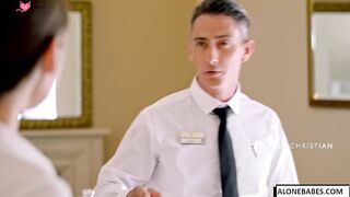 Blacked's Interracial Threesome - Kaisa Nord & Evelyn Dellai Scene of Passion