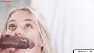 College Girl Can't Resist Neighbor's BBC - Blondie Loves Big Black Dick!