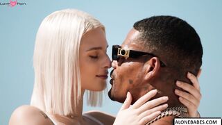 Naughty Blondie Christy Sneaking Away For Vacation - BBC Threesome