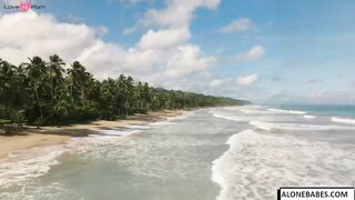 Naughty Blondie Christy Sneaking Away For Vacation - BBC Threesome