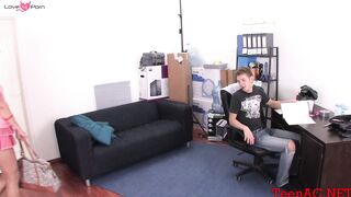 Raven-haired Russian Vixen Gets Her Ass Pounded Hard in Deep Anal Sex