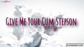 Step-Son's Hot Blowjob & Facial - StepMom Teaches Him How To Please A Woman